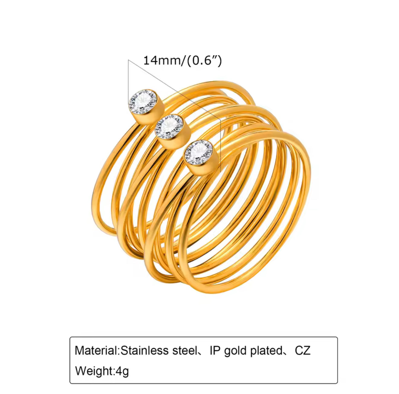 Anillo - TOP | 🛡️Acero inoxidable