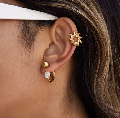 Aretes - PREMIUM | ✨Chapado en oro PVD 18K | 💦 Waterproof