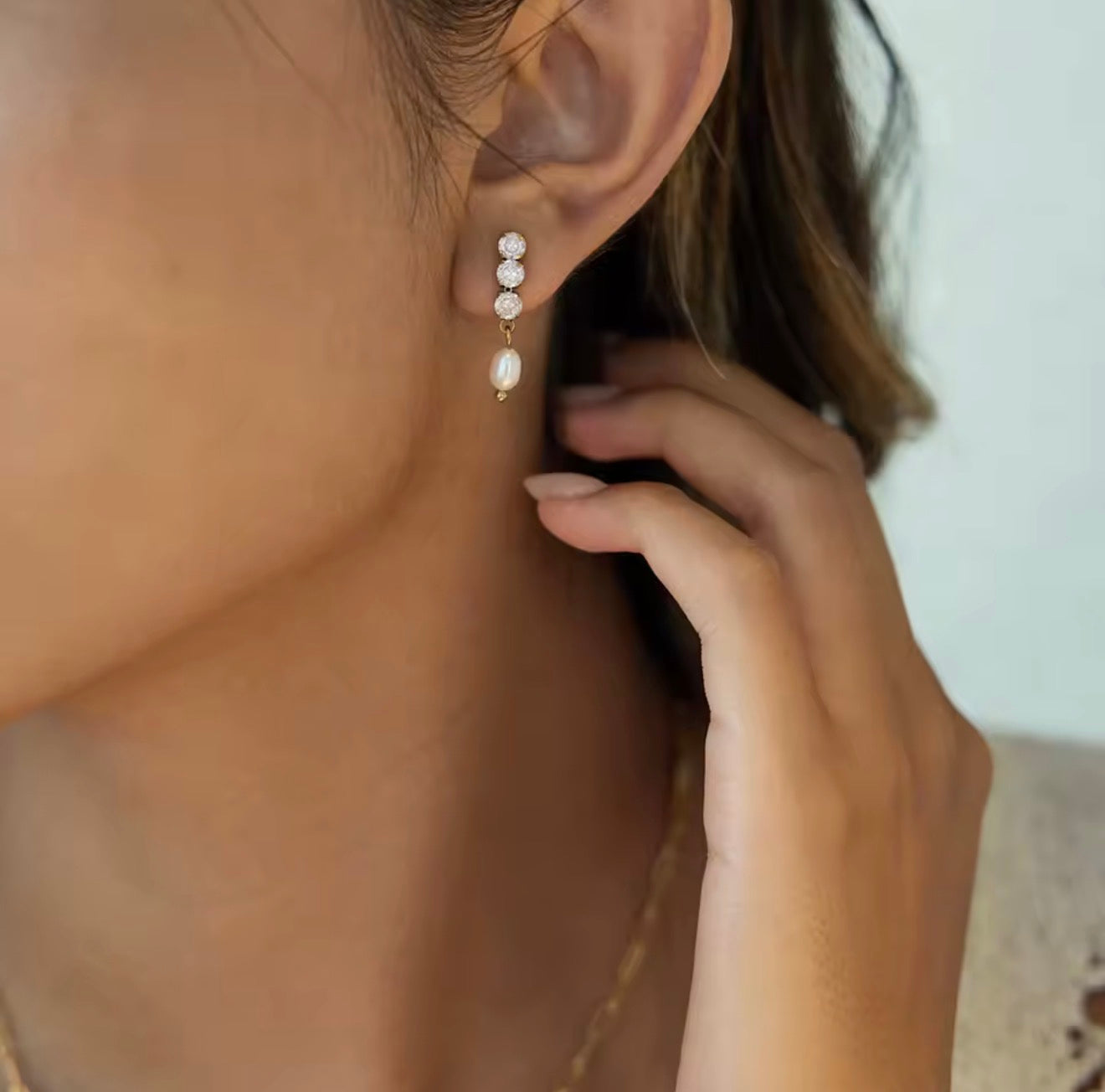 Aretes - PREMIUM | ✨Chapado en oro PVD 18K | 💦 Waterproof