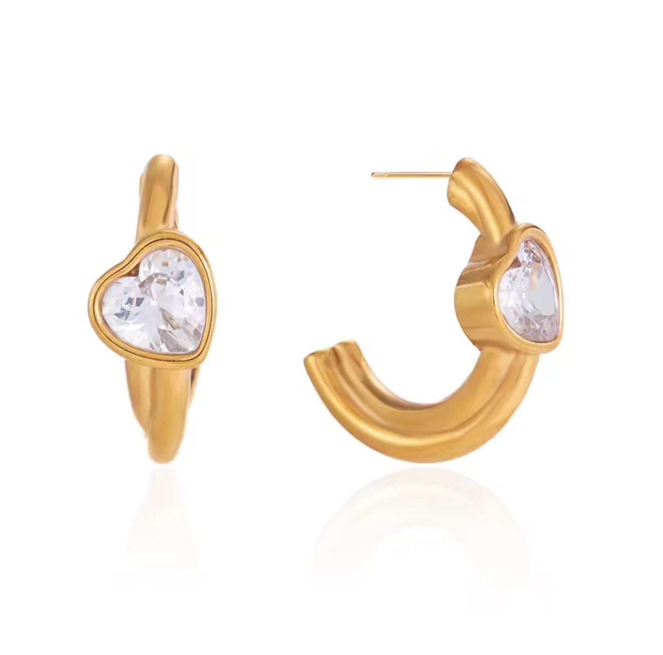 Aretes - PREMIUM | ✨Chapado en oro PVD 18K | 💦 Waterproof