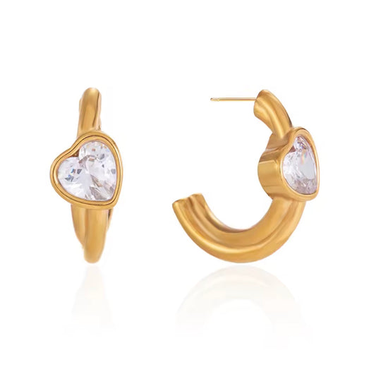 Aretes - PREMIUM | ✨Chapado en oro PVD 18K | 💦 Waterproof