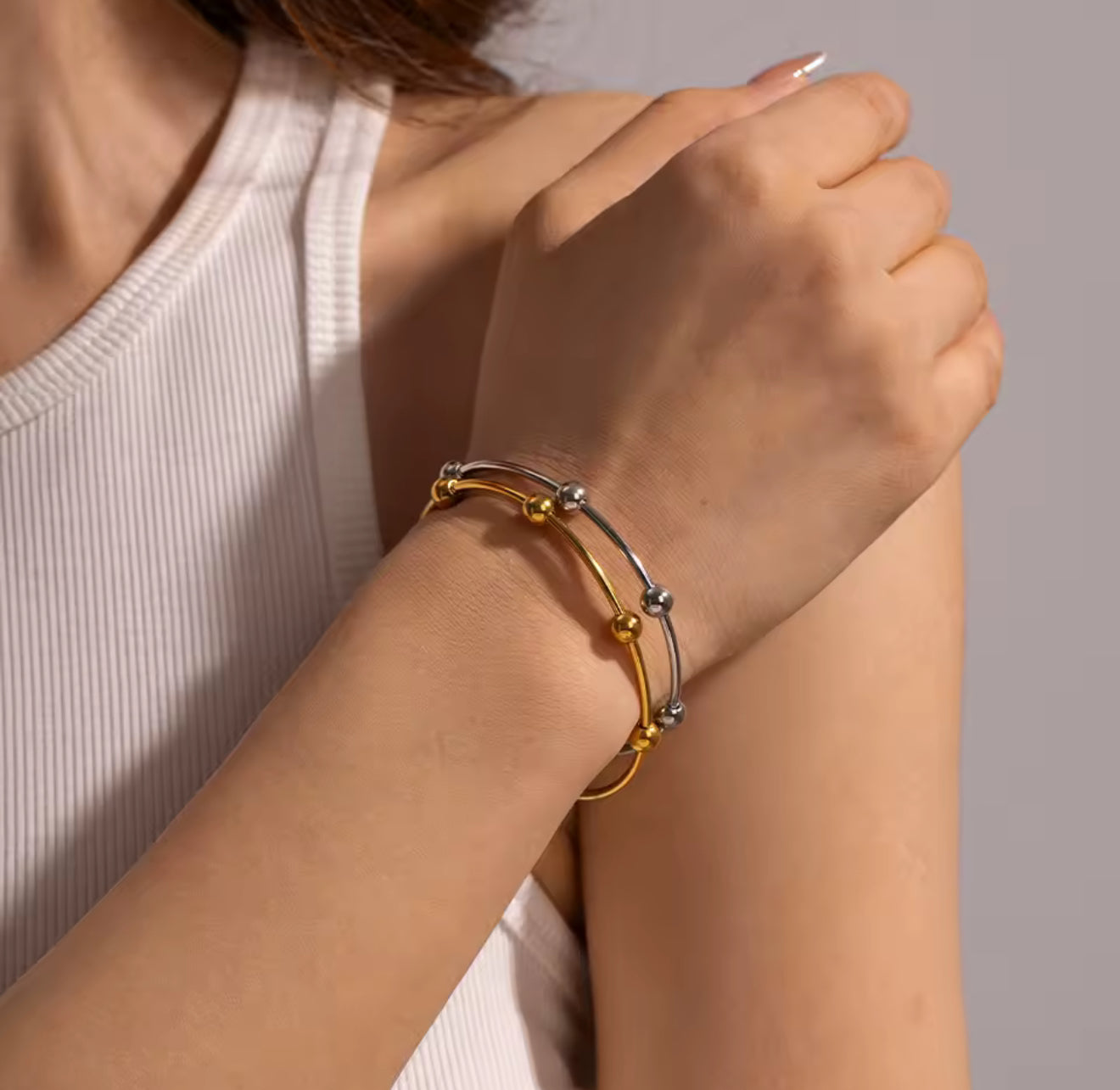 Brazalete - PREMIUM | ✨Chapado en oro PVD 18K | 💦 Waterproof