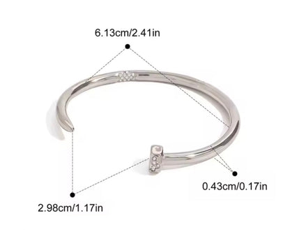 Brazalete - PREMIUM | ✨Chapado en oro PVD 18K | 💦 Waterproof