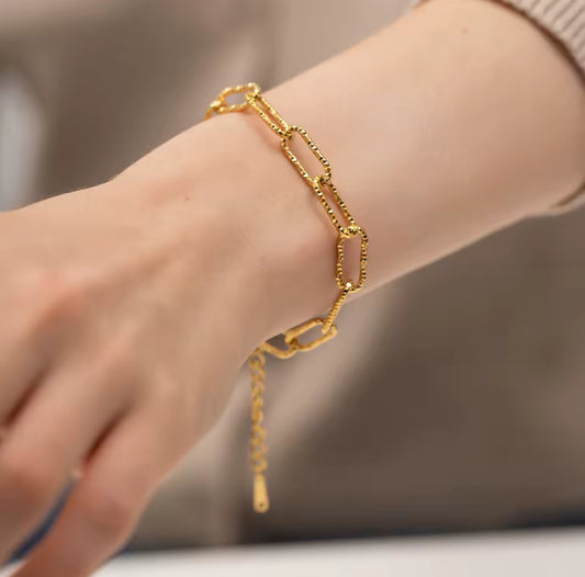 Pulsera - PREMIUM | ✨Chapado en oro PVD 18K | 💦 Waterproof