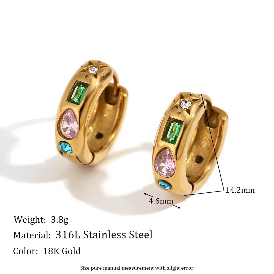Aretes - TOP | 🛡️Acero inoxidable