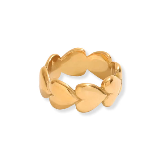Anillo - PREMIUM | ✨Chapado en oro PVD 18K | 💦 Waterproof