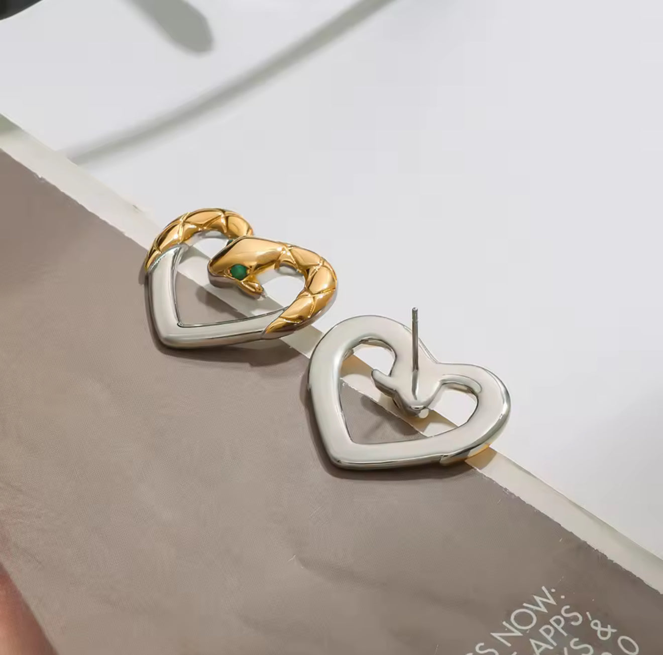 Aretes - PREMIUM | ✨Chapado en oro PVD 18K | 💦 Waterproof