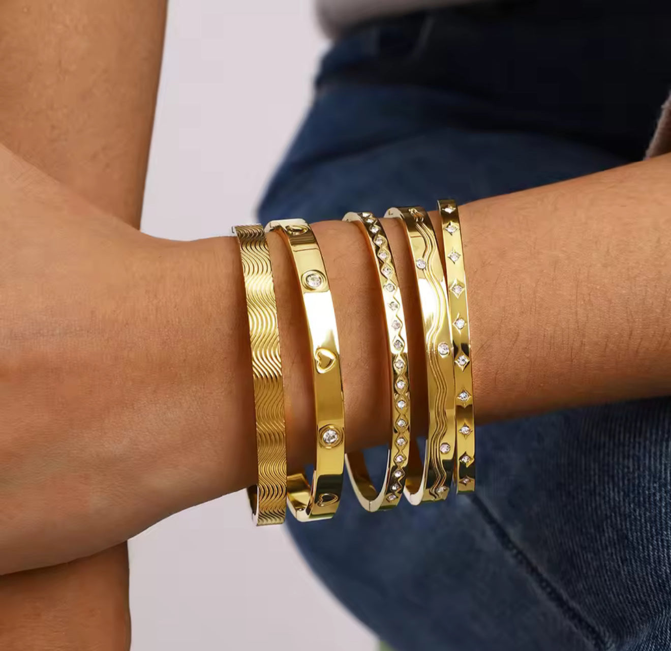Pulsera - PREMIUM | ✨Chapado en oro PVD 18K | 💦 Waterproof