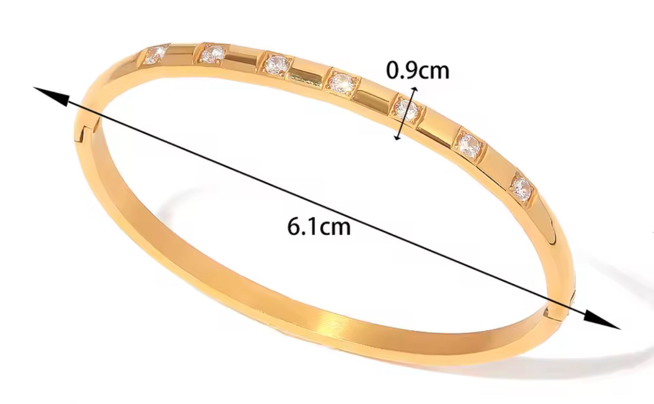 Brazalete - PREMIUM | ✨Chapado en oro PVD 18K | 💦 Waterproof