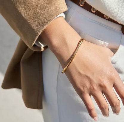 Brazalete - PREMIUM | ✨Chapado en oro PVD 18K | 💦 Waterproof