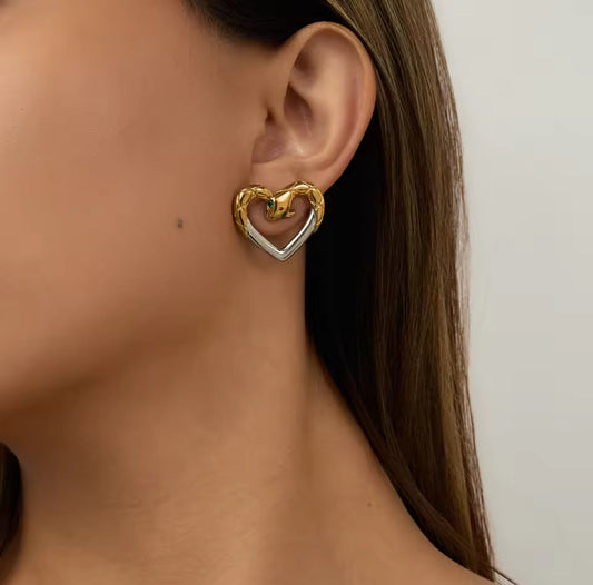 Aretes - PREMIUM | ✨Chapado en oro PVD 18K | 💦 Waterproof