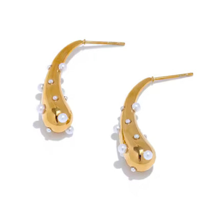 Aretes - PREMIUM | ✨Chapado en oro PVD 18K | 💦 Waterproof