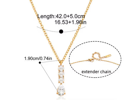 Collar - PREMIUM | ✨Chapado en PVD | 💦 Waterproof