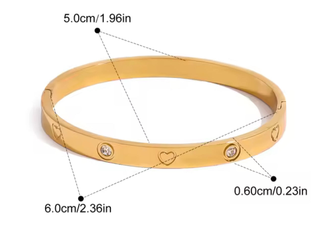 Pulsera - PREMIUM | ✨Chapado en oro PVD 18K | 💦 Waterproof