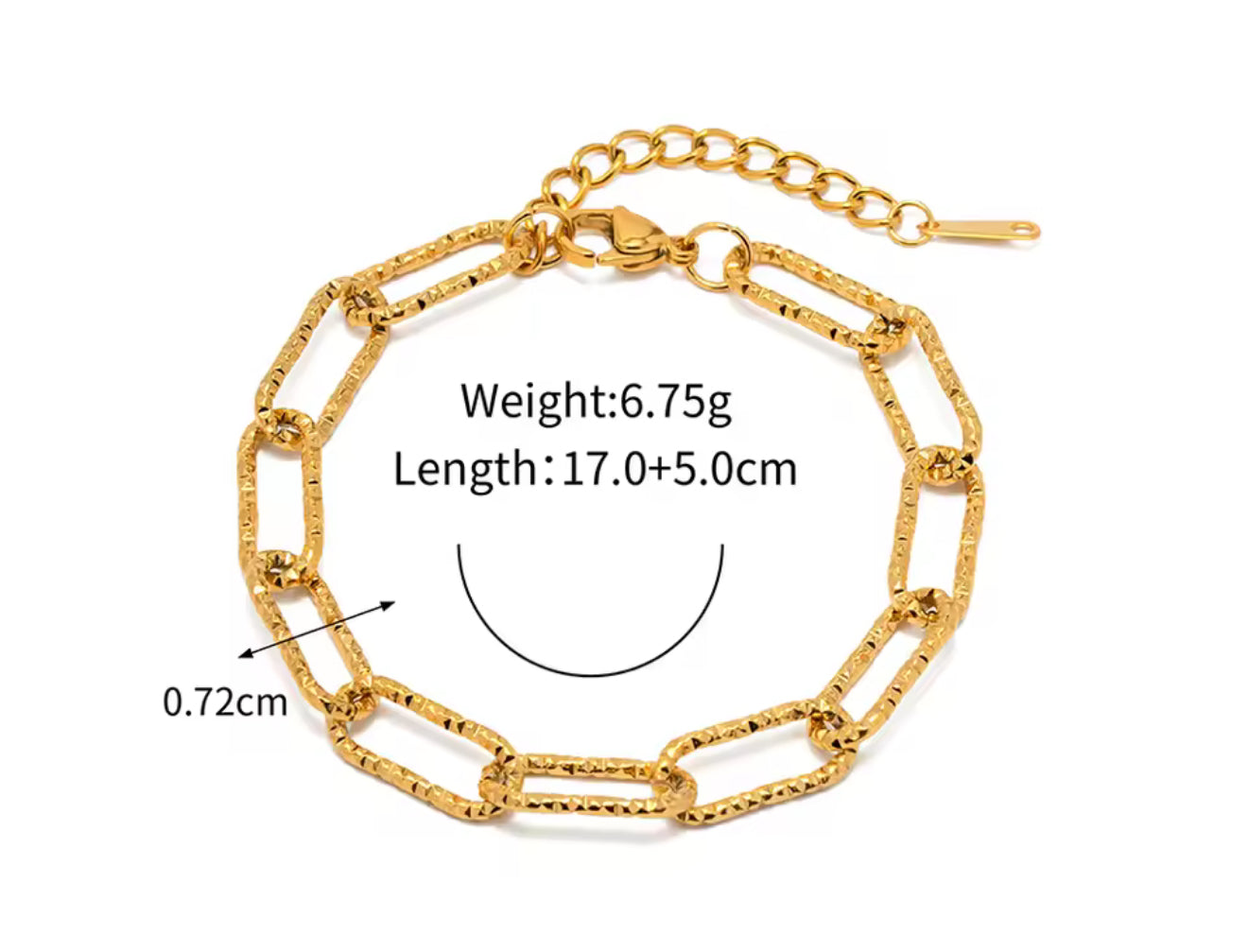 Pulsera - PREMIUM | ✨Chapado en oro PVD 18K | 💦 Waterproof