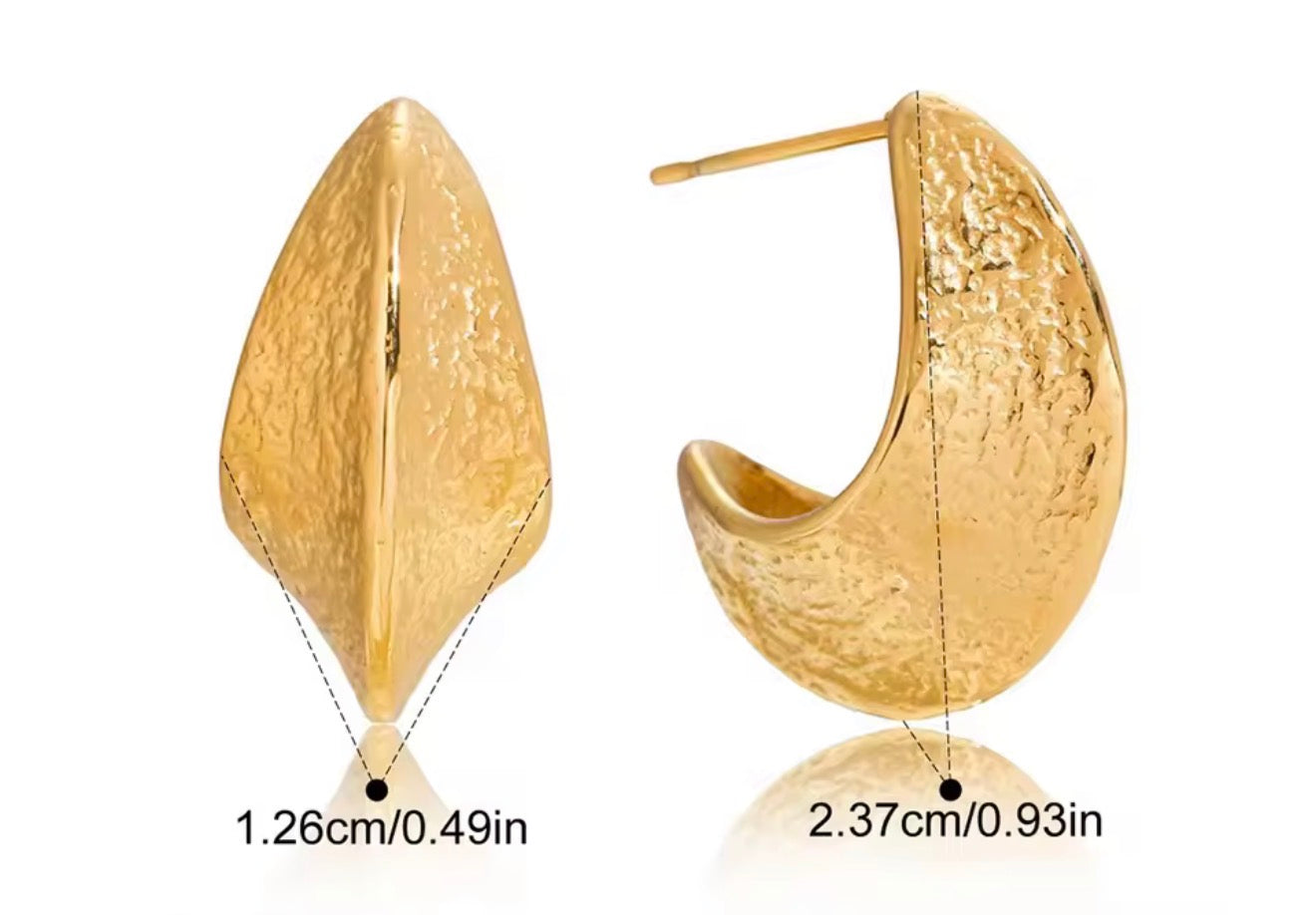 Aretes - PREMIUM | ✨Chapado en oro PVD 18K | 💦 Waterproof