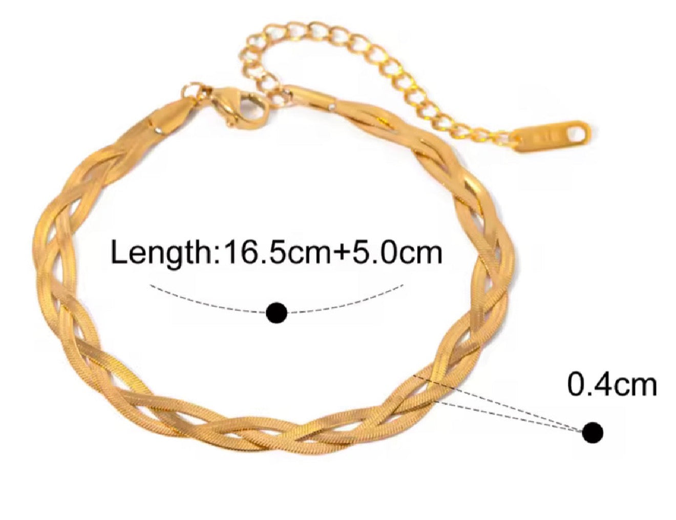 Pulsera - PREMIUM | ✨Chapado en oro PVD 18K | 💦 Waterproof