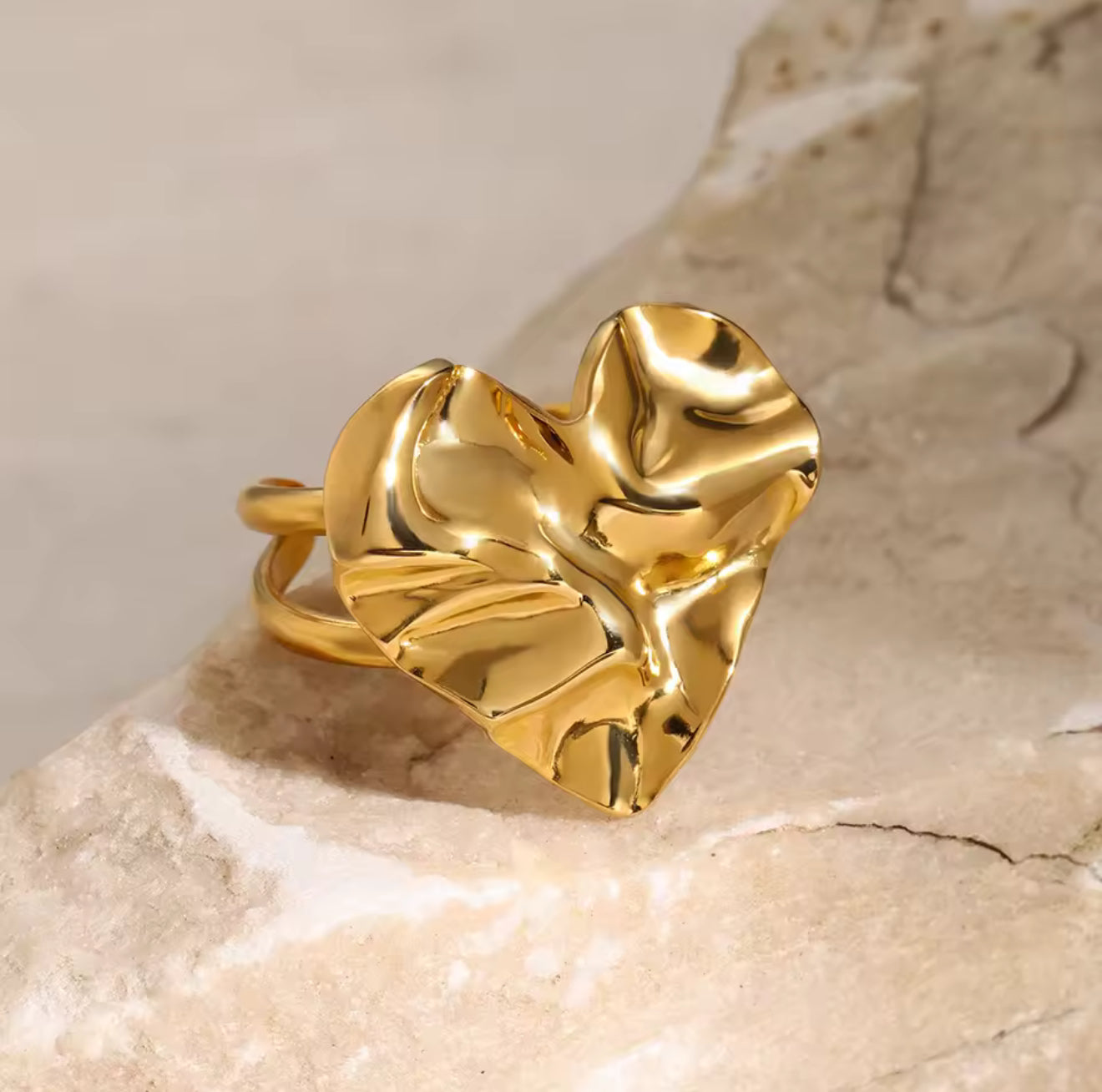 Anillo - PREMIUM | ✨Chapado en oro PVD 18K | 💦 Waterproof