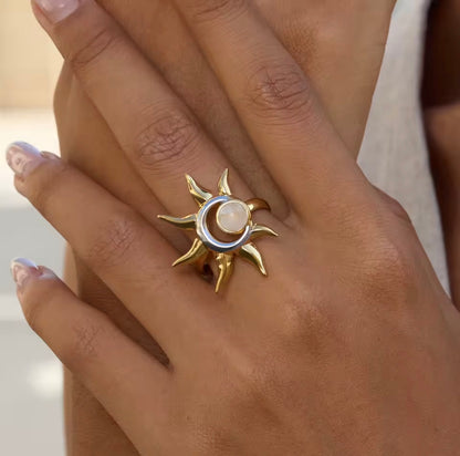 Anillo - PREMIUM | ✨Chapado en oro PVD 18K | 💦 Waterproof
