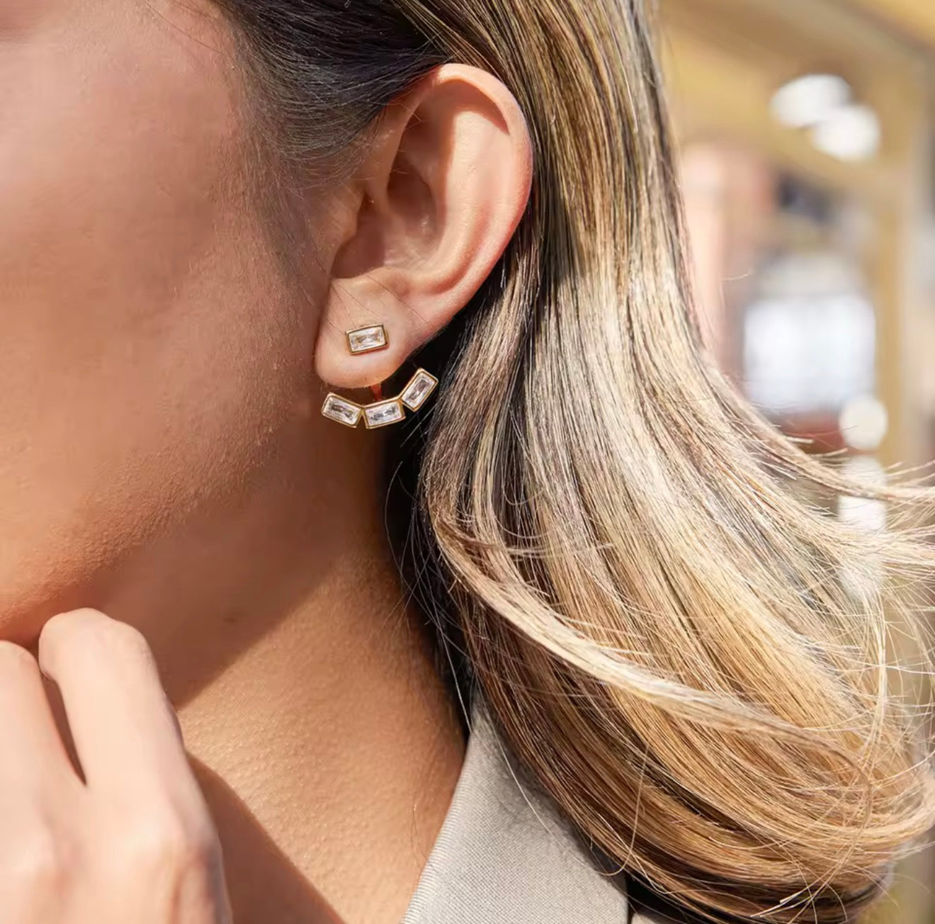 Aretes - PREMIUM | ✨Chapado en oro PVD 18K | 💦 Waterproof