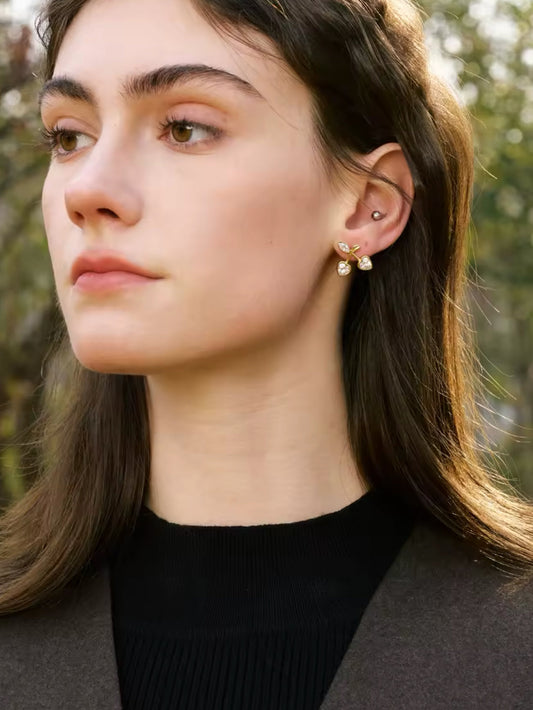 Aretes - PREMIUM | ✨Chapado en oro PVD 18K | 💦 Waterproof