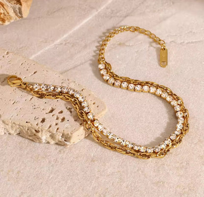 Pulsera - PREMIUM | ✨Chapado en oro PVD 18K | 💦 Waterproof