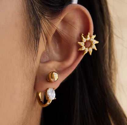 Aretes - PREMIUM | ✨Chapado en oro PVD 18K | 💦 Waterproof