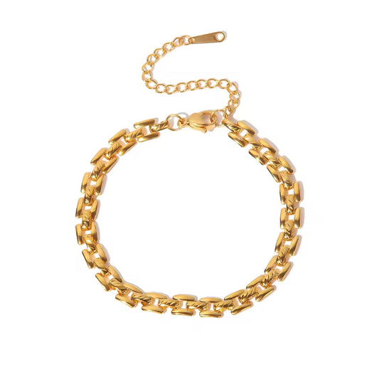 Pulsera - PREMIUM | ✨Chapado en oro PVD 18K | 💦 Waterproof