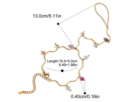 Pulsera con anillo - PREMIUM | ✨Chapado en oro PVD 18K | 💦 Waterproof