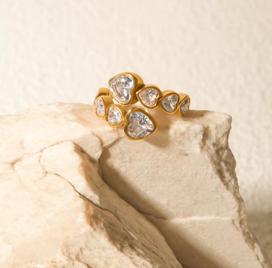 Anillo - PREMIUM | ✨Chapado en oro PVD 18K | 💦 Waterproof