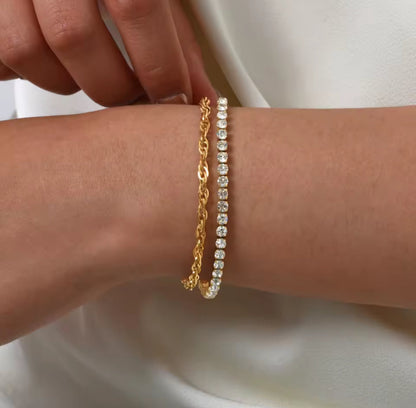 Pulsera - PREMIUM | ✨Chapado en oro PVD 18K | 💦 Waterproof