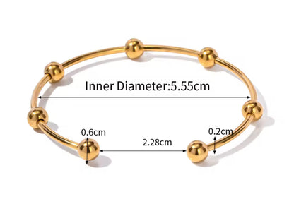 Brazalete - PREMIUM | ✨Chapado en oro PVD 18K | 💦 Waterproof