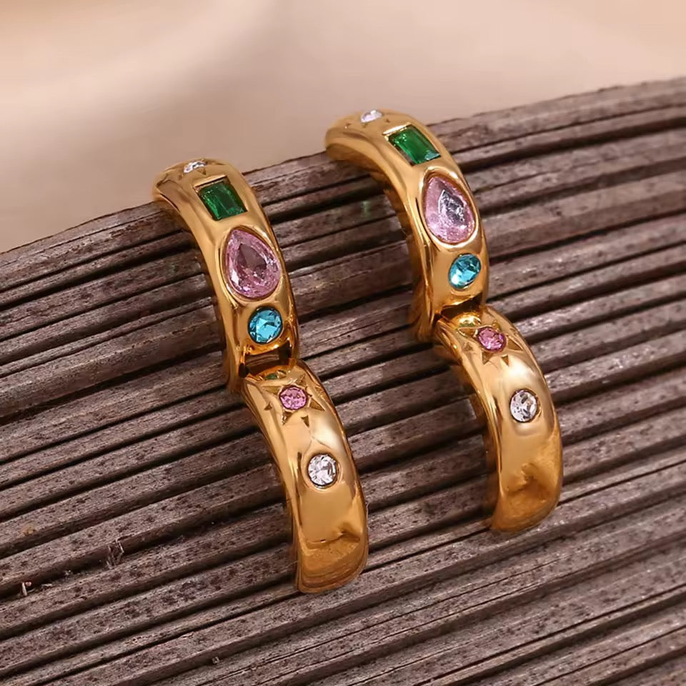 Aretes - TOP | 🛡️Acero inoxidable