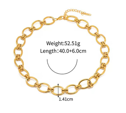 Collar - PREMIUM | ✨Chapado en PVD | 💦 Waterproof