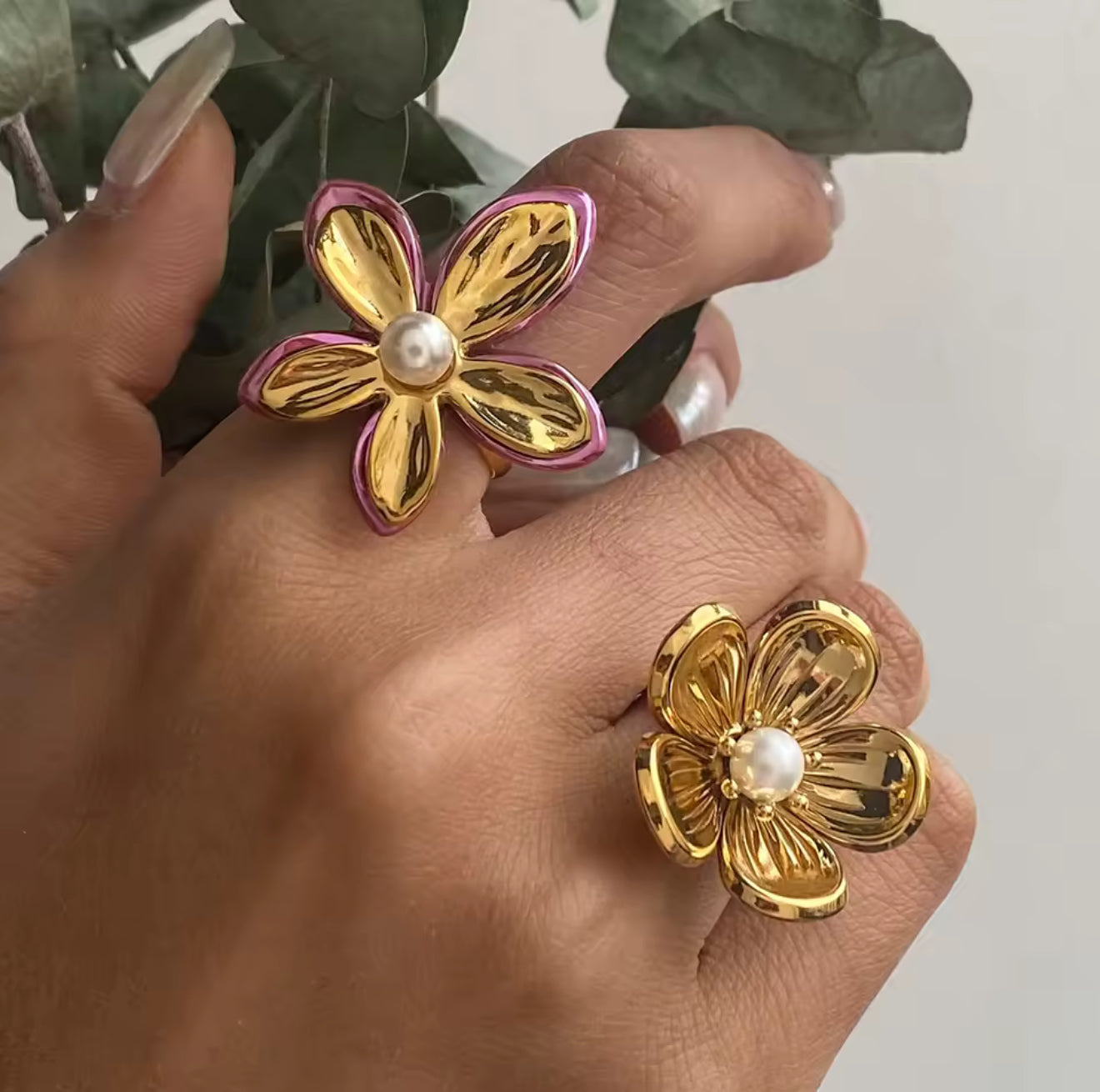 Anillo - PREMIUM | ✨Chapado en oro PVD 18K | 💦 Waterproof