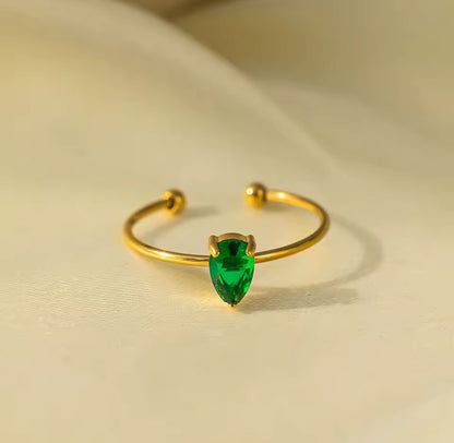 Anillo - PREMIUM | ✨Chapado en oro PVD 18K | 💦 Waterproof