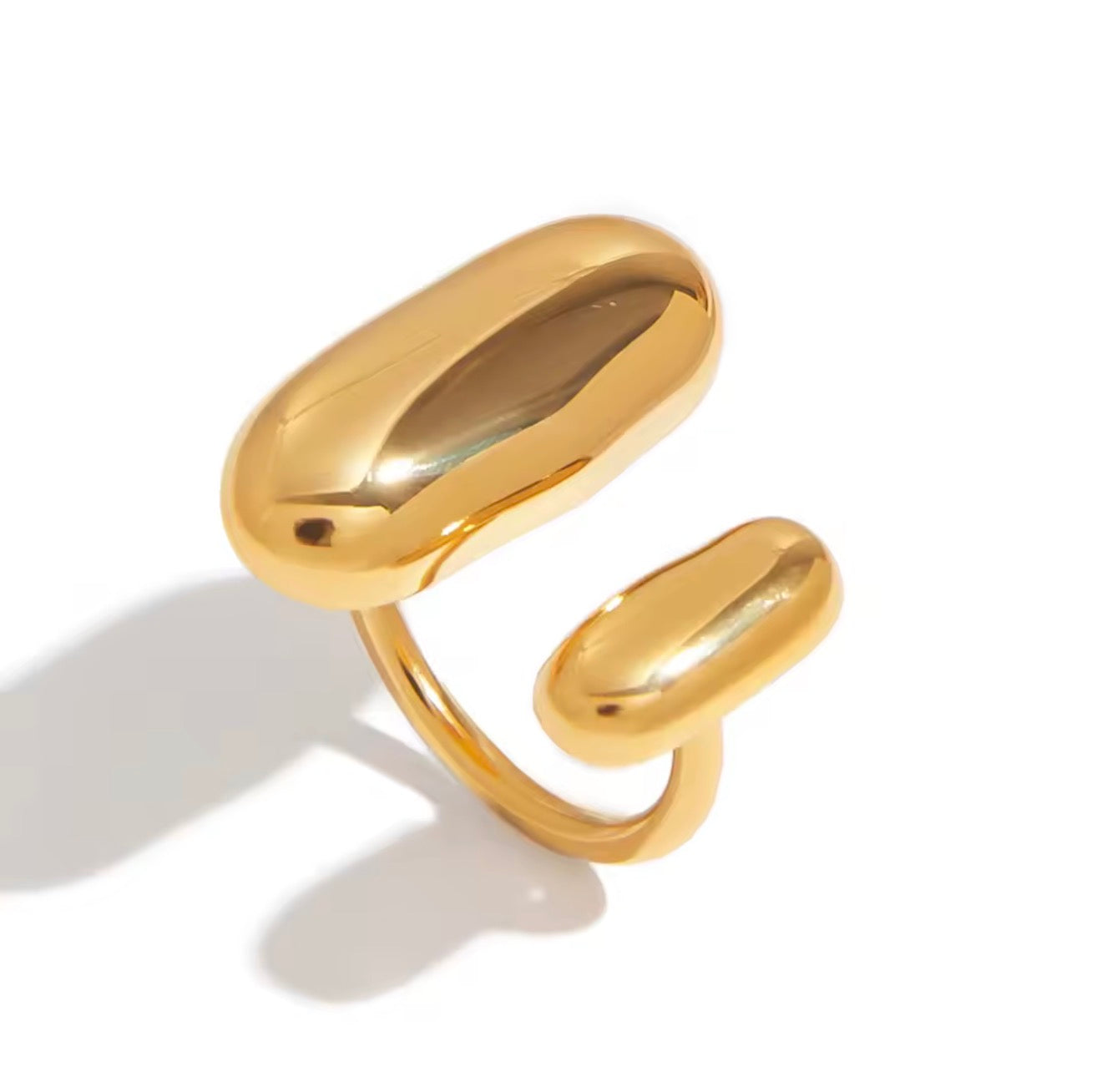 Anillo - PREMIUM | ✨Chapado en oro PVD 18K | 💦 Waterproof