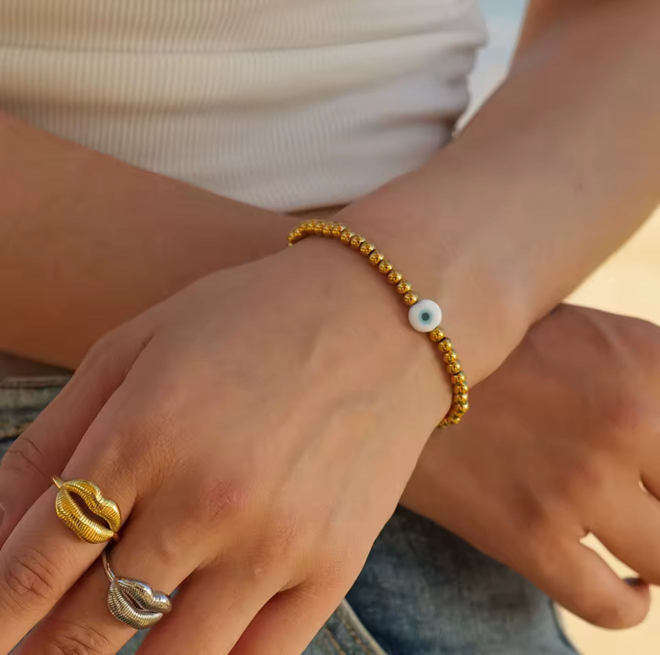 Pulsera - PREMIUM | ✨Chapado en oro PVD 18K | 💦 Waterproof