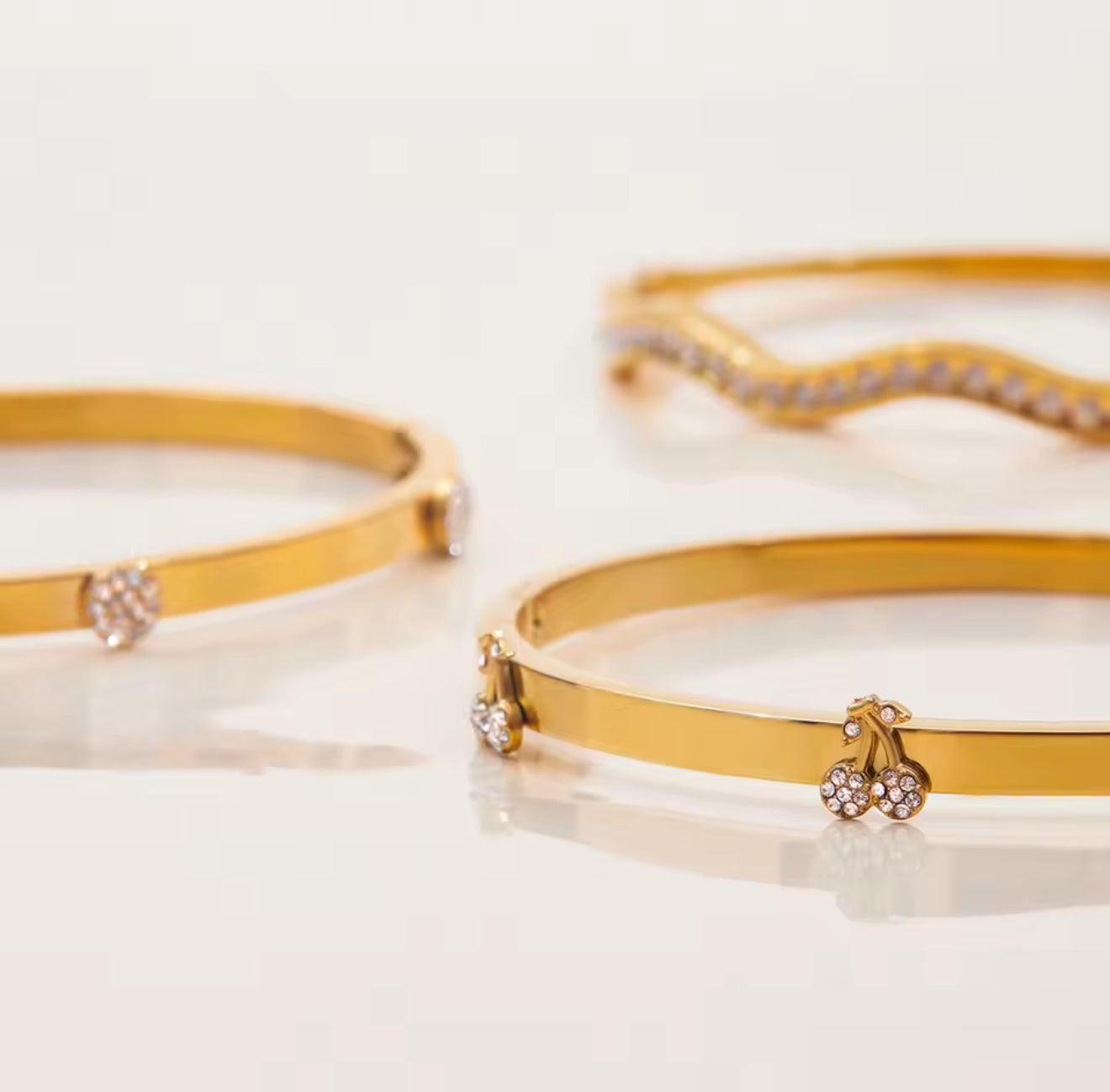 Brazalete - PREMIUM | ✨Chapado en oro PVD 18K | 💦 Waterproof