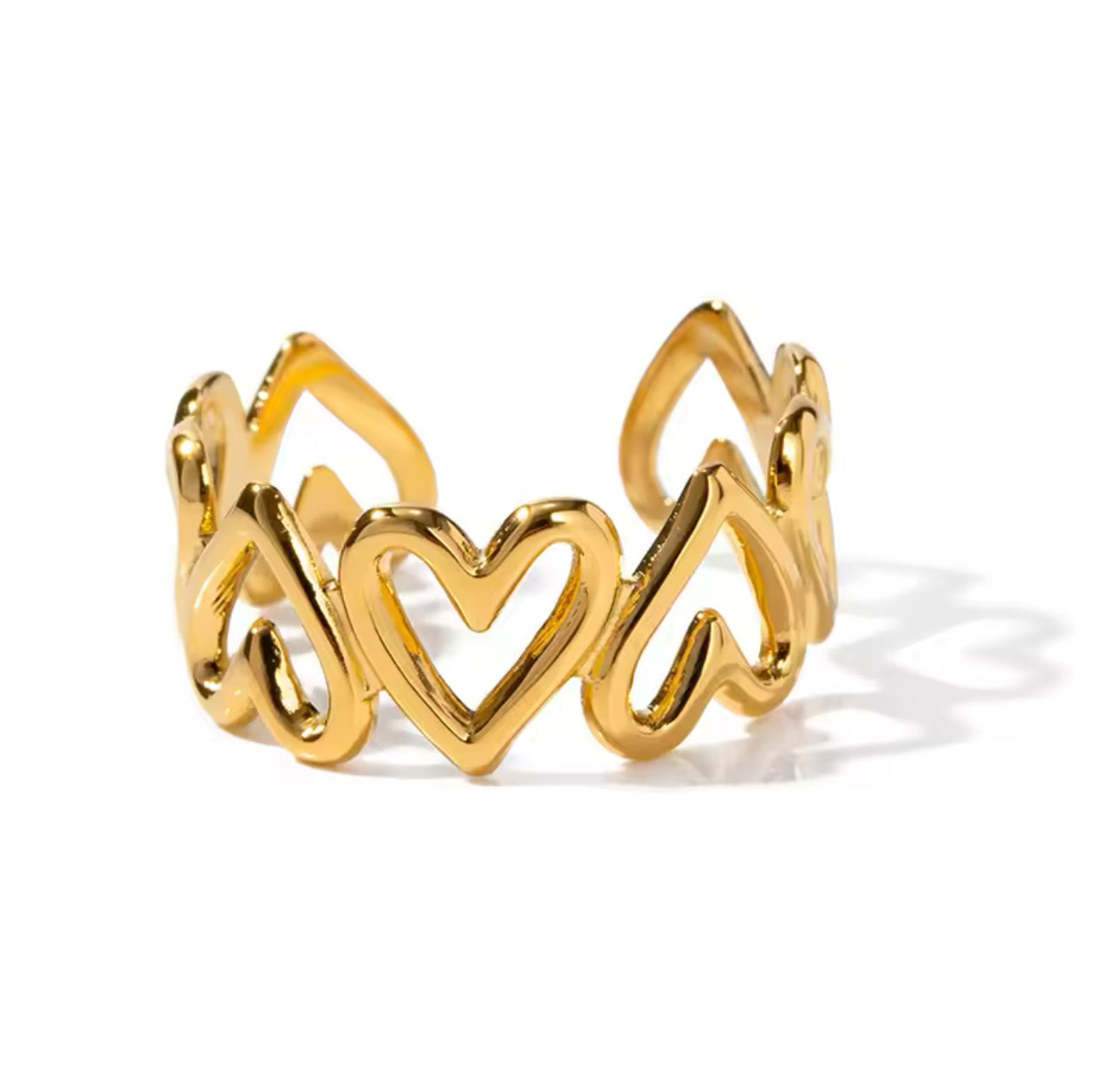 Anillo - PREMIUM | ✨Chapado en oro PVD 18K | 💦 Waterproof