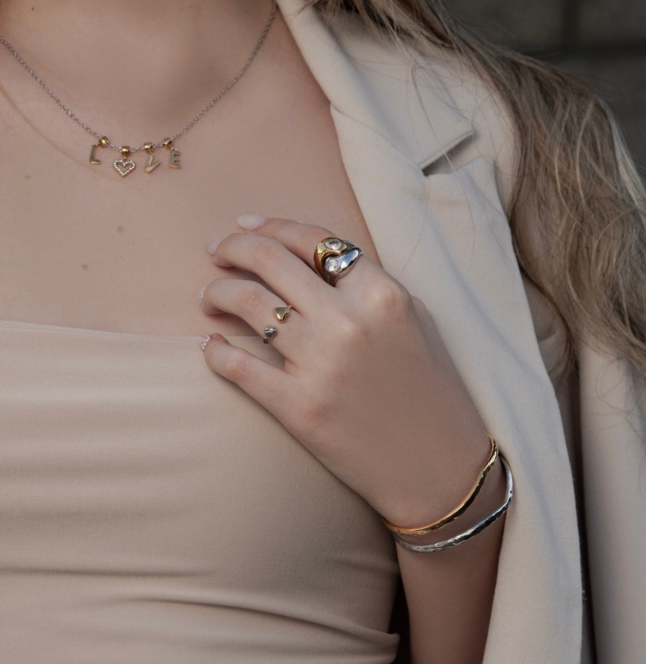 Anillo - PREMIUM | ✨Chapado en oro PVD 18K | 💦 Waterproof