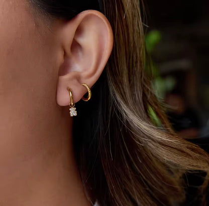 Aretes - PREMIUM | ✨Chapado en oro PVD 18K | 💦 Waterproof