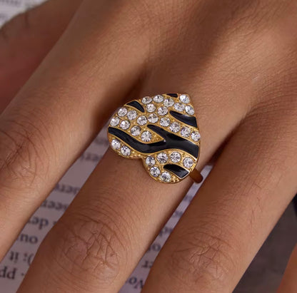 Anillo - PREMIUM | ✨Chapado en oro PVD 18K | 💦 Waterproof
