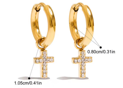 Aretes - PREMIUM | ✨Chapado en oro PVD 18K | 💦 Waterproof