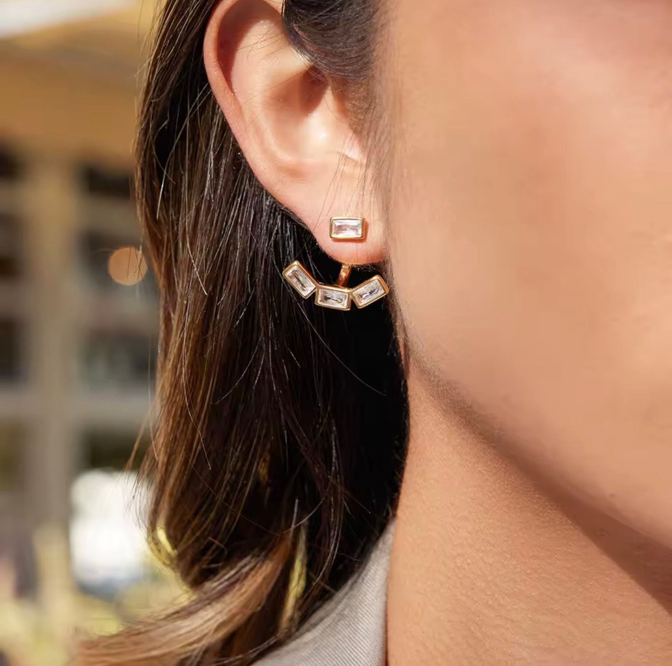 Aretes - PREMIUM | ✨Chapado en oro PVD 18K | 💦 Waterproof