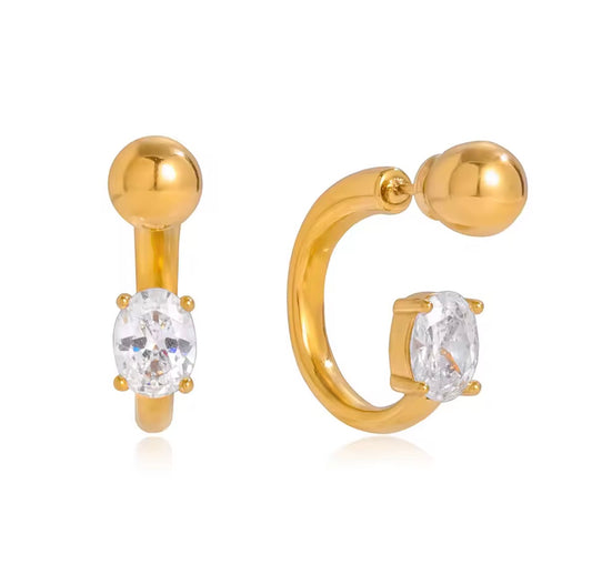 Aretes - PREMIUM | ✨Chapado en oro PVD 18K | 💦 Waterproof