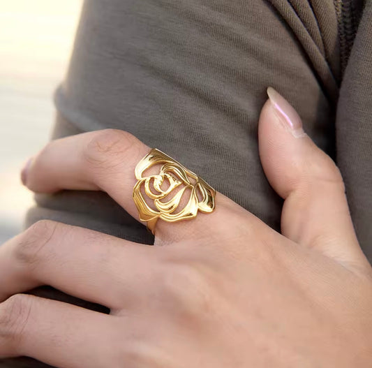 Anillo - PREMIUM | ✨Chapado en oro PVD 18K | 💦 Waterproof