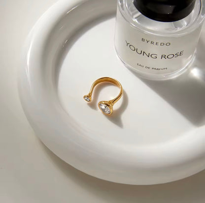 Anillo - PREMIUM | ✨Chapado en oro PVD 18K | 💦 Waterproof