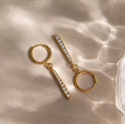 Aretes - PREMIUM | ✨Chapado en oro PVD 18K | 💦 Waterproof