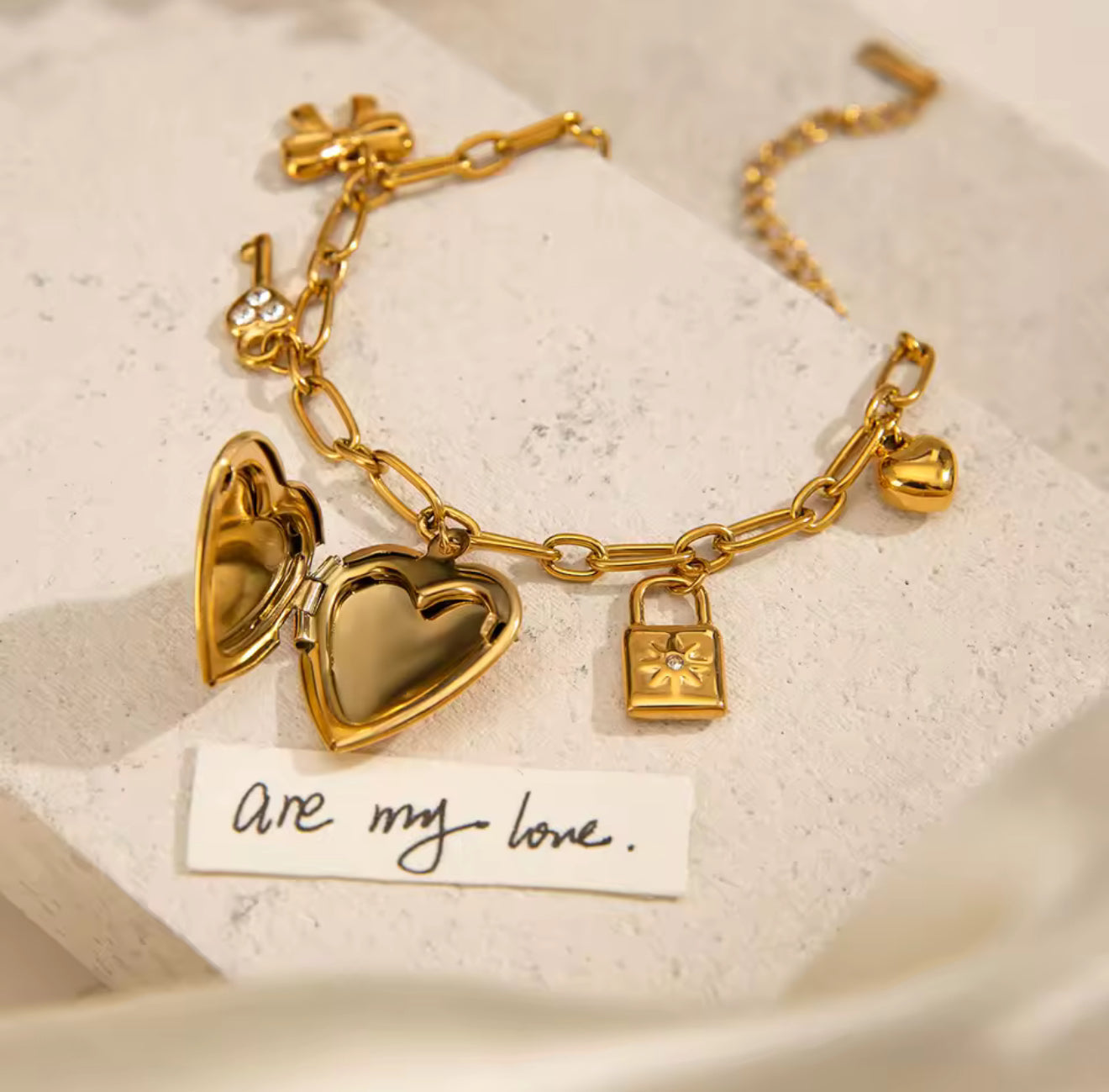 Pulsera - PREMIUM | ✨Chapado en oro PVD 18K | 💦 Waterproof